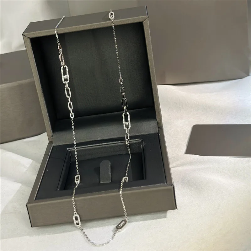 Classic Luxury Jewelry Women's Pendant MOVE UNO Long Necklace in S925 Sterling SilverGold Diamond JOY TRILOGY1:1 fashion gift
Classic Luxury Jewelry Women's Pendant MOVE UNO Long Necklace in S925 Sterling SilverGold Diamond JOY TRILOGY1:1 fashion gift