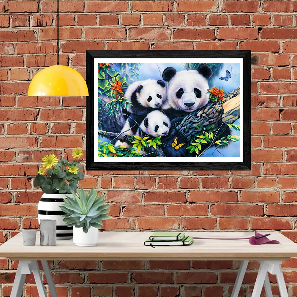 DIY-5D Diamond Painting A panda Splice Set Full Diamond Embroidery Mosaic Picture Close
DIY-5D Diamond Painting A panda Splice Set Full Diamond Embroidery Mosaic Picture Close
