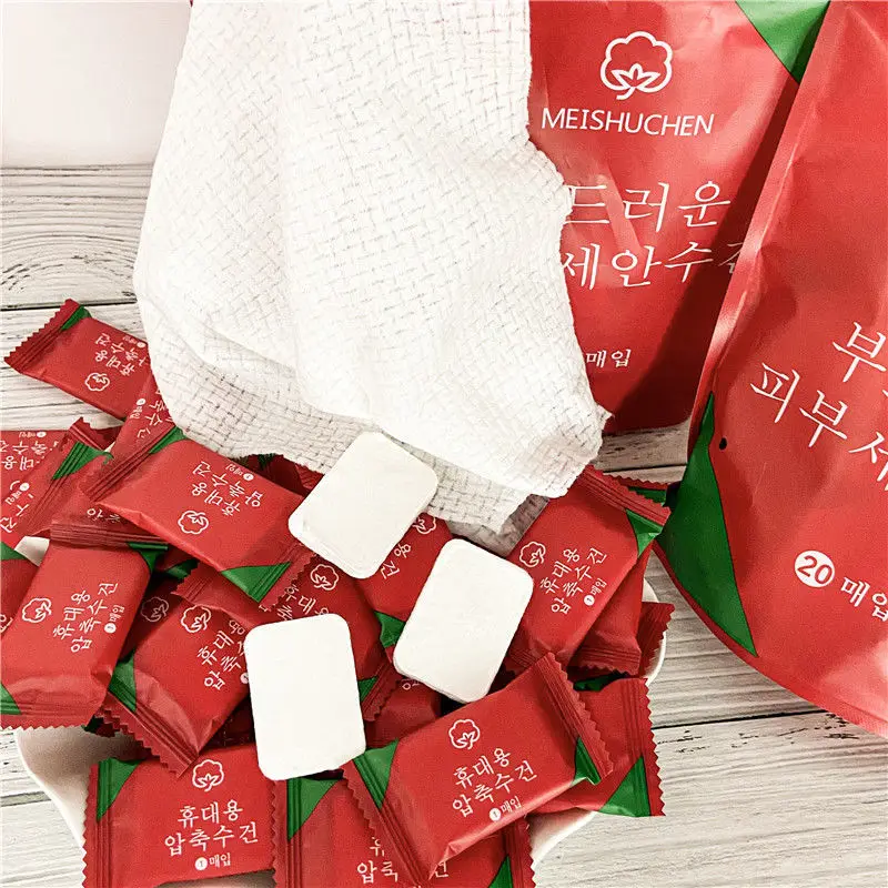 Compressed towel disposable face towel 20 grains thickened large grain water-absorbing portable travel essential artifact
Compressed towel disposable face towel 20 grains thickened large grain water-absorbing portable travel essential artifact