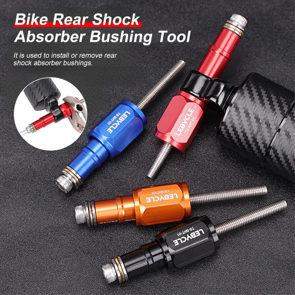 Bike Rear Shock Absorber Bushing Tool Aluminum Alloy Shock Absorber Bushing Press-in Install Removal Tool Cycling Accessories
Bike Rear Shock Absorber Bushing Tool Aluminum Alloy Shock Absorber Bushing Press-in Install Removal Tool Cycling Accessories