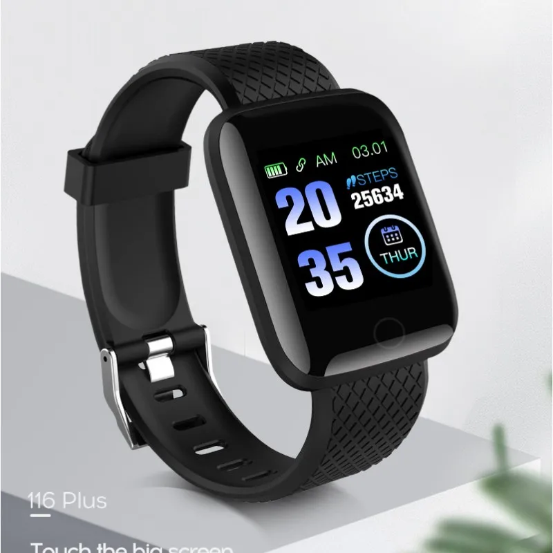 D13 Smart Watch 116 Plus Inteligente Fitness Tracker Heart Rate Bluetooth Blood Pressure Sports Monitoring Man Women for Huawei
D13 Smart Watch 116 Plus Inteligente Fitness Tracker Heart Rate Bluetooth Blood Pressure Sports Monitoring Man Women for Huawei