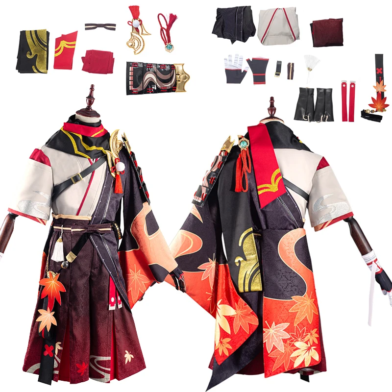 Genshin Impact Kazuha Cosplay Anime Costume Outfits Women Men Full Set Clothing Adult Role Play Suits Halloween Carnival Clothes
Genshin Impact Kazuha Cosplay Anime Costume Outfits Women Men Full Set Clothing Adult Role Play Suits Halloween Carnival Clothes
