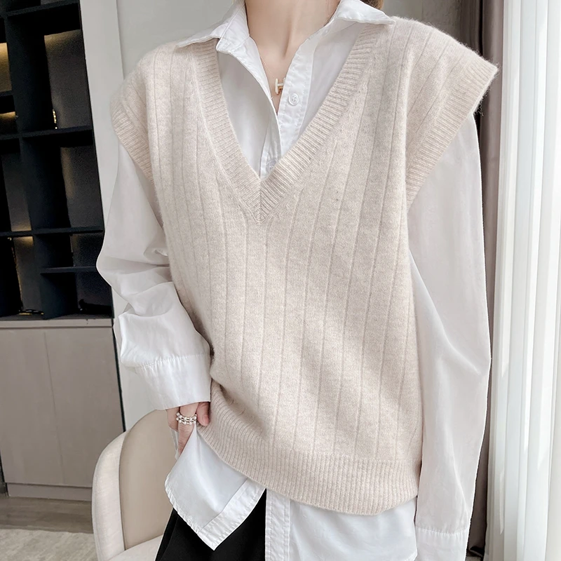 Свитер Xpqbb, жилет для женщин, однотонные свободные женские топы, универсальные Простые повседневные пальто для женщин
Свитер Xpqbb, жилет для женщин, однотонные свободные женские топы, универсальные Простые повседневные пальто для женщин