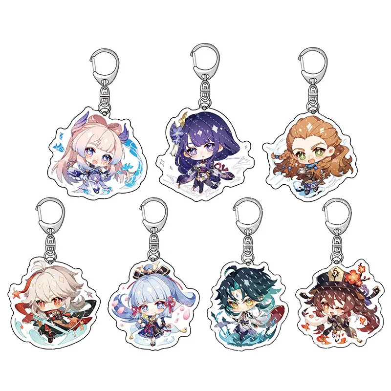 Cute Genshin Impact Game Character Acrylic Keychain SAYU Yoimiya Kazuha Kamisato Ayaka Rosaria Figures Pendant Keyring Ornament
Cute Genshin Impact Game Character Acrylic Keychain SAYU Yoimiya Kazuha Kamisato Ayaka Rosaria Figures Pendant Keyring Ornament