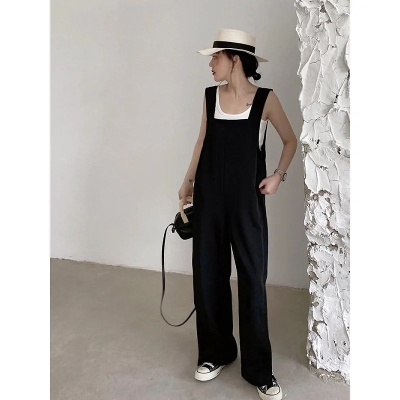 Jumpsuits Outfits 2022 New Korean Version Simple Style Classic Loose Strap Split Jumpsuit Pants Summer Clothes Women
Jumpsuits Outfits 2022 New Korean Version Simple Style Classic Loose Strap Split Jumpsuit Pants Summer Clothes Women
