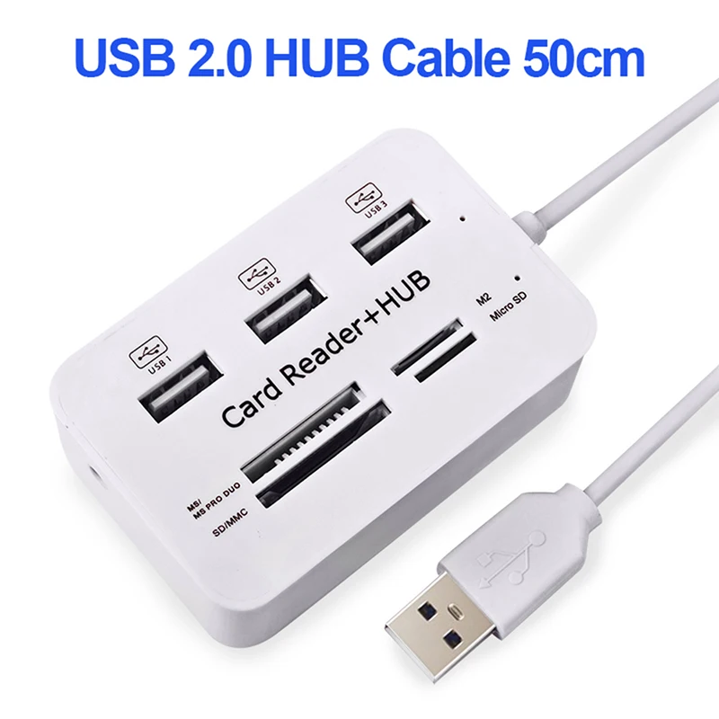 USB HUB 3.0 USB Splitter 3 Ports Extensor Multi USB Extension Multiple 3 0 Hub 2.0 SD Card Reader USB3.0 Expander For Home PC
USB HUB 3.0 USB Splitter 3 Ports Extensor Multi USB Extension Multiple 3 0 Hub 2.0 SD Card Reader USB3.0 Expander For Home PC