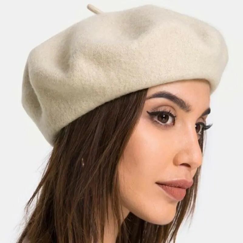 

Winter Women's Hat Painter's Beanie Beret Unisex Colorful Autumn Stylish Cap Casual 2021 New Season