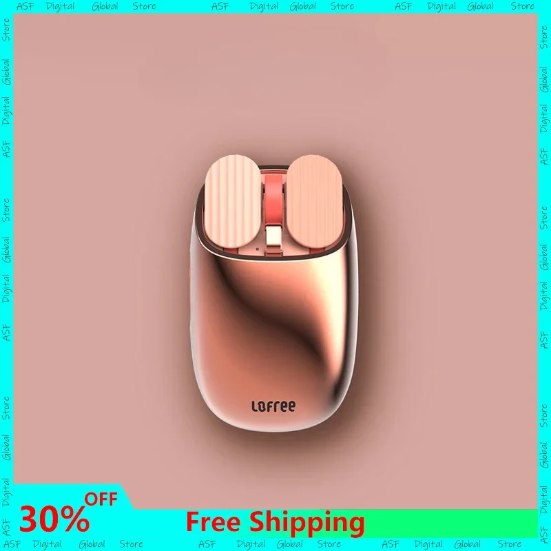 New LOFREE Rose Gold 2.4G Mouse Office High Beauty Fashion Creative Bluetooth Mouse Mini Portable Mechanical Wireless BT Mouse
New LOFREE Rose Gold 2.4G Mouse Office High Beauty Fashion Creative Bluetooth Mouse Mini Portable Mechanical Wireless BT Mouse