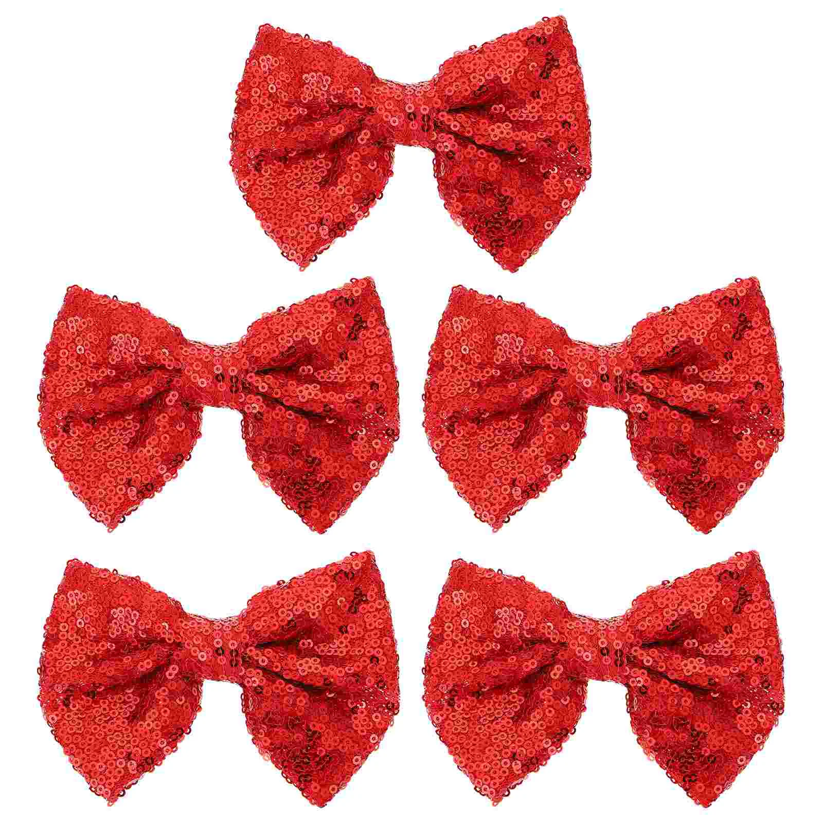 5 Pcs Bow Hairpin Embroidery Grip Knot Clip European American Christmas Holder Barrettes Sequins
5 Pcs Bow Hairpin Embroidery Grip Knot Clip European American Christmas Holder Barrettes Sequins