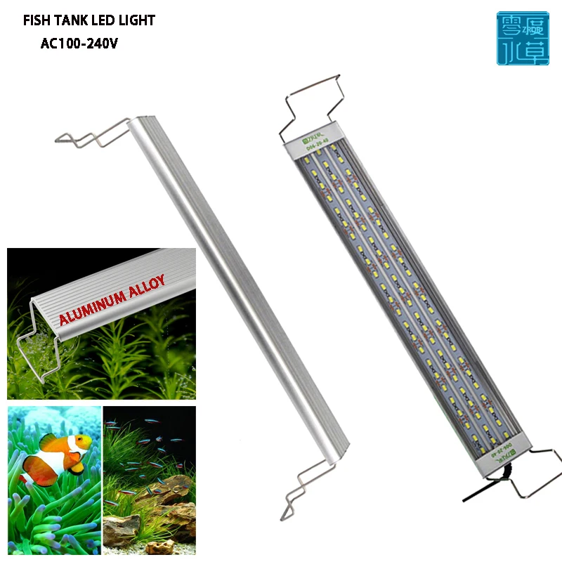 100-240v Aquarium LED Light Aluminum Alloy Material Lighting Landscape Light 18-75CM Telescopic Bracket Plant Aquarium LED Light
100-240v Aquarium LED Light Aluminum Alloy Material Lighting Landscape Light 18-75CM Telescopic Bracket Plant Aquarium LED Light