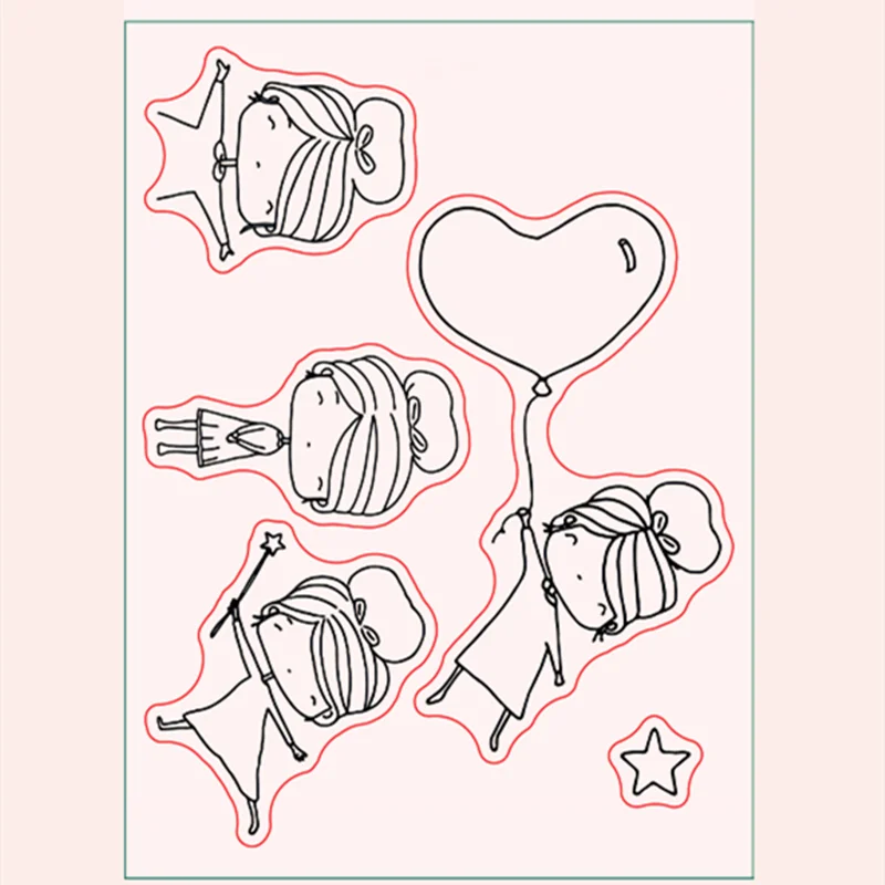cute girl fairy Clear Stamp Transparent Silicone Stamp Seal Sheet For Scrapbooking Photo Album Decoration cute girl fairy Clear
cute girl fairy Clear Stamp Transparent Silicone Stamp Seal Sheet For Scrapbooking Photo Album Decoration cute girl fairy Clear