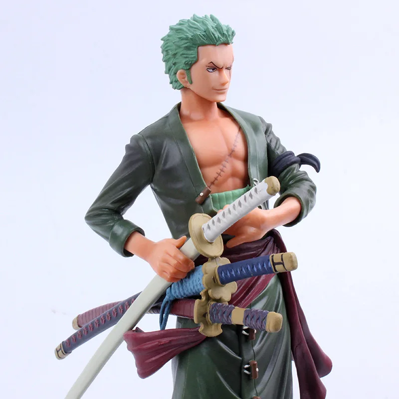 27cm One Piece Big Standing Roronoa Zoro 3d2y Three-knife Ver. Pvc Action Figures Op Ronoa Zoro Ghost Cut Luffy Sanji Model Toys
27cm One Piece Big Standing Roronoa Zoro 3d2y Three-knife Ver. Pvc Action Figures Op Ronoa Zoro Ghost Cut Luffy Sanji Model Toys