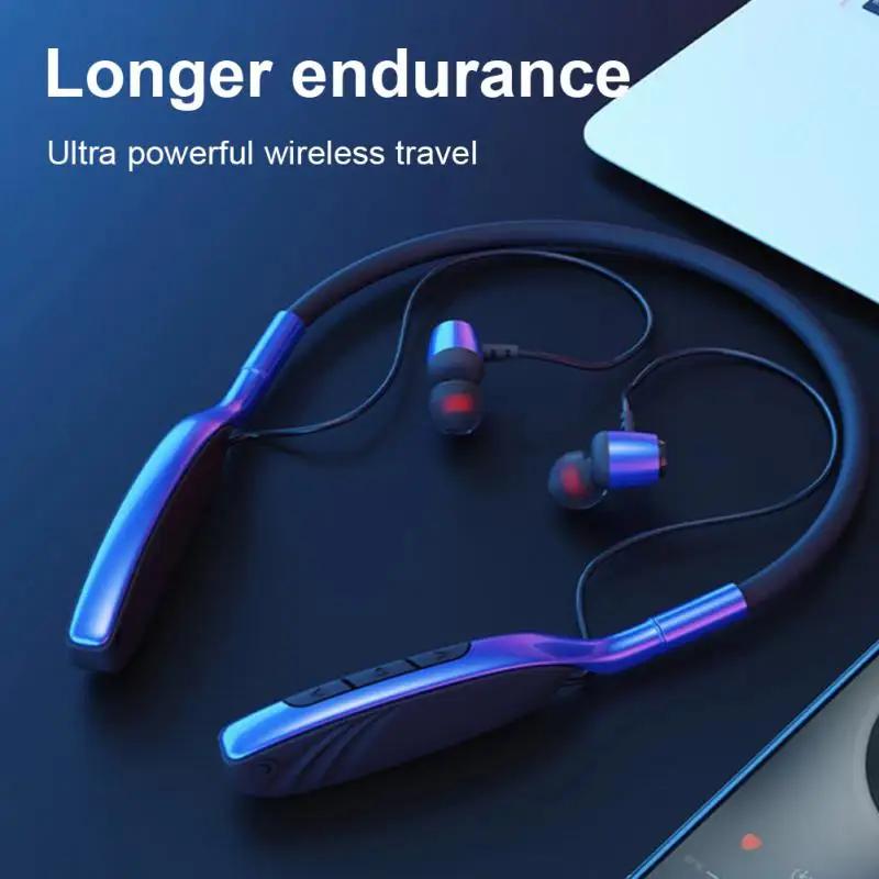 Wireless Bass Long Standby Bluetooth Earbuds Foldable With Mic Neckband Earphones Support Tf Card Bluetooth Headset For Xiaomi
Wireless Bass Long Standby Bluetooth Earbuds Foldable With Mic Neckband Earphones Support Tf Card Bluetooth Headset For Xiaomi