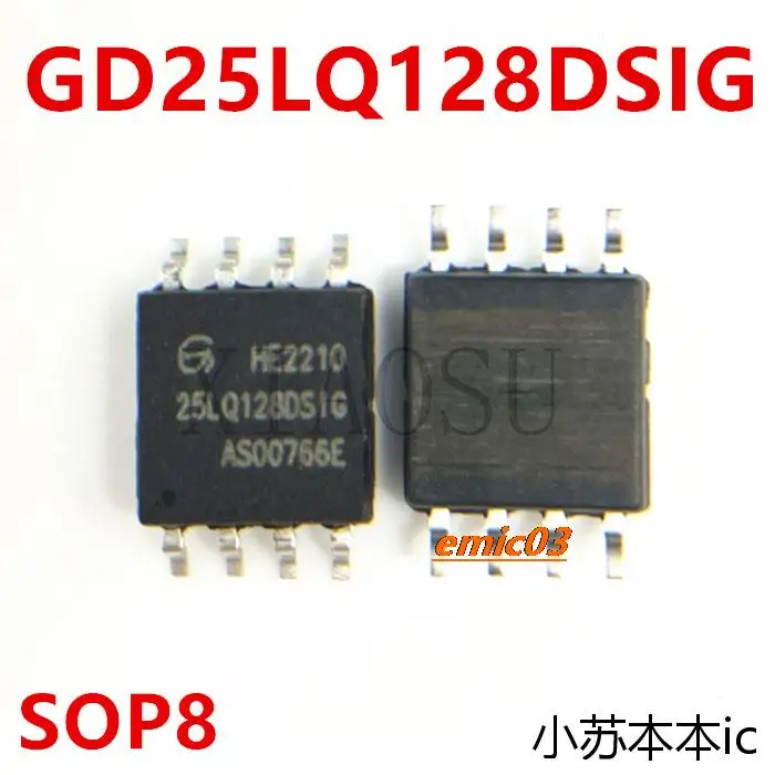 GD25LQ128DSIG 25LQ128DSIG SOP8
GD25LQ128DSIG 25LQ128DSIG SOP8