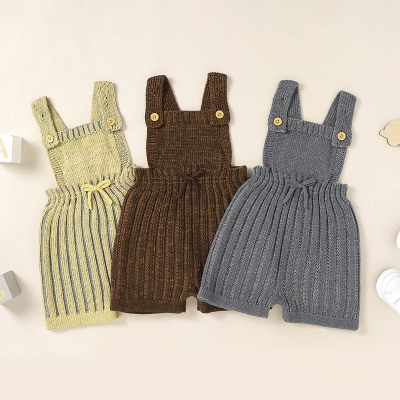 Детский трикотажный комбинезон без рукавов, на весну/осень
Детский трикотажный комбинезон без рукавов, на весну/осень