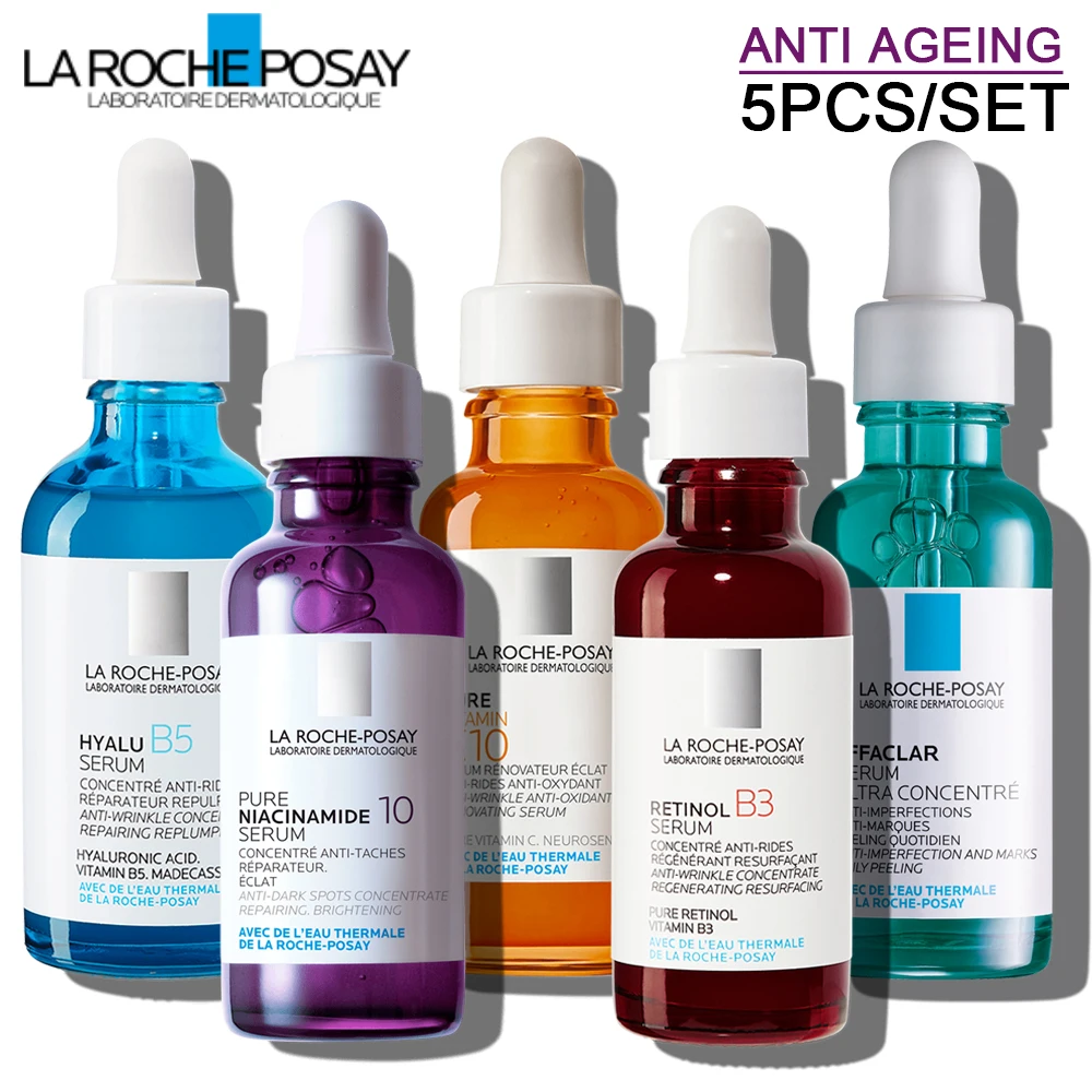 5 шт./компл. оптовая продажа, сыворотка La Roche Posay, Ниацинамид 10/каралар/цикапласт В5/ретинол B3/Чистый Витамин C10/ HYALU B5 30 мл
5 шт./компл. оптовая продажа, сыворотка La Roche Posay, Ниацинамид 10/каралар/цикапласт В5/ретинол B3/Чистый Витамин C10/ HYALU B5 30 мл