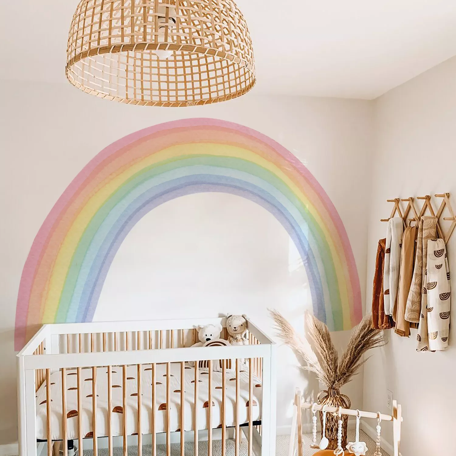 Funlife® Seamless Watercolor Rainbow Wall Mural Wall Sticker Wallpaper Fabric Self-Adhesive Waterproof Bedroom Living Room Decor
Funlife® Seamless Watercolor Rainbow Wall Mural Wall Sticker Wallpaper Fabric Self-Adhesive Waterproof Bedroom Living Room Decor