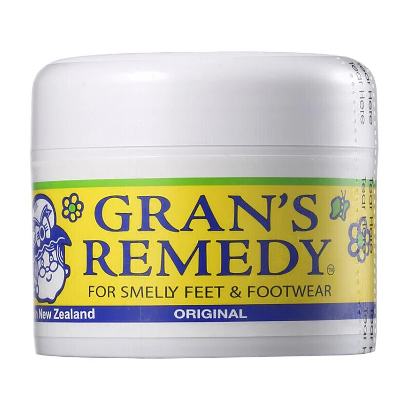 Original NewZealand Grans Remedy Original Cooling Scented Foot Care Powder Smelly Feet FOOTWEAR Treatment Foot Odour Control
Original NewZealand Grans Remedy Original Cooling Scented Foot Care Powder Smelly Feet FOOTWEAR Treatment Foot Odour Control