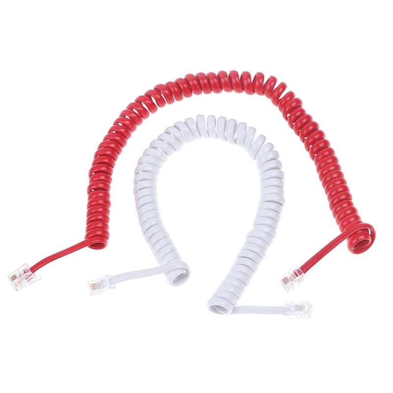 1PCs 6.5FT White Red Telephone Handset Phone Extension Cord Curly Coil Line Cable Telephone Handset Phone Extension
1PCs 6.5FT White Red Telephone Handset Phone Extension Cord Curly Coil Line Cable Telephone Handset Phone Extension