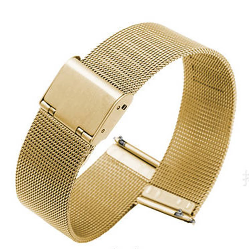 12-22mm Universal Milanese Watchband Quick Release Watch Band Mesh Stainless Steel Strap Wrist Belt Bracelet Black
12-22mm Universal Milanese Watchband Quick Release Watch Band Mesh Stainless Steel Strap Wrist Belt Bracelet Black