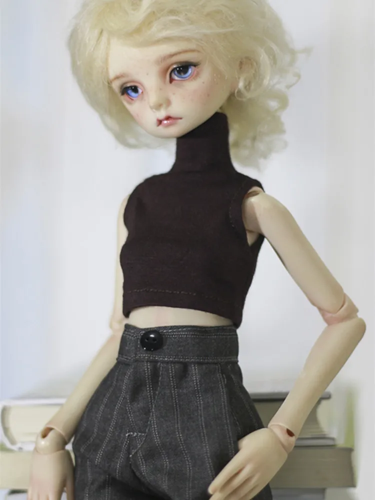High-necked sleeveless bottom shirt for BJD 1/6 1/4 1/3 Doll Clothes Customized CWB111
High-necked sleeveless bottom shirt for BJD 1/6 1/4 1/3 Doll Clothes Customized CWB111