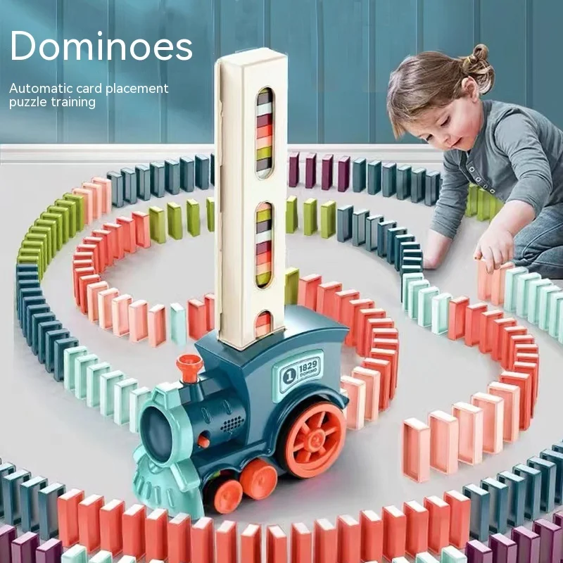 Automatic Laying Domino Train Electric Car Brick Blocks Kits Creative Games Intelligence Educational Diy Toys Kids Birthday Gift
Automatic Laying Domino Train Electric Car Brick Blocks Kits Creative Games Intelligence Educational Diy Toys Kids Birthday Gift