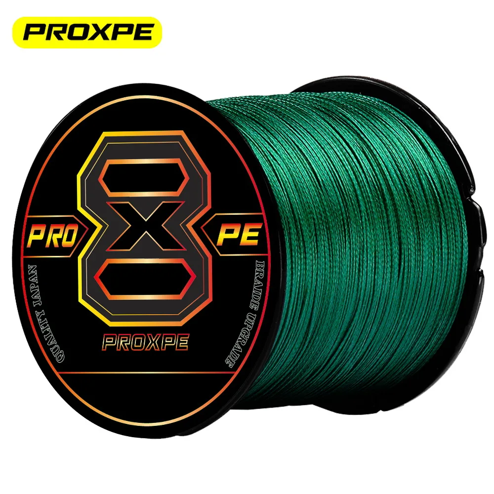 PROXPE 300M 500M 1000M 100M 8 Strands 22-100LB PE Braided Fishing Wire Multifilament Super Strong Line For Saltwater Pesca
PROXPE 300M 500M 1000M 100M 8 Strands 22-100LB PE Braided Fishing Wire Multifilament Super Strong Line For Saltwater Pesca