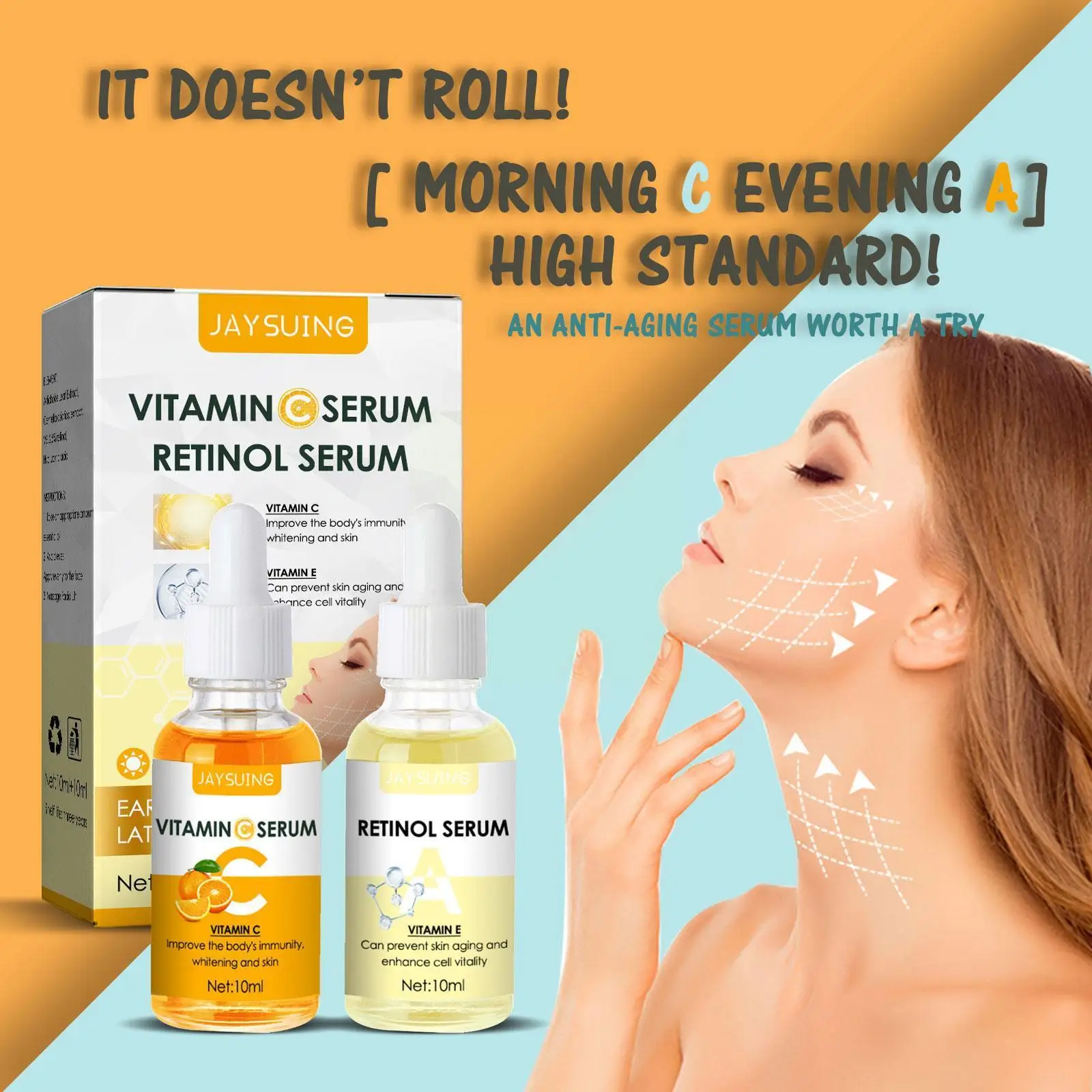 Vitamin C Remove Dark Circles Essence Anti-aging Hyaluronic C Acid Care Serum Whitening Gold 24k Face Pure Wrinkle Anti Vit O8b7
Vitamin C Remove Dark Circles Essence Anti-aging Hyaluronic C Acid Care Serum Whitening Gold 24k Face Pure Wrinkle Anti Vit O8b7