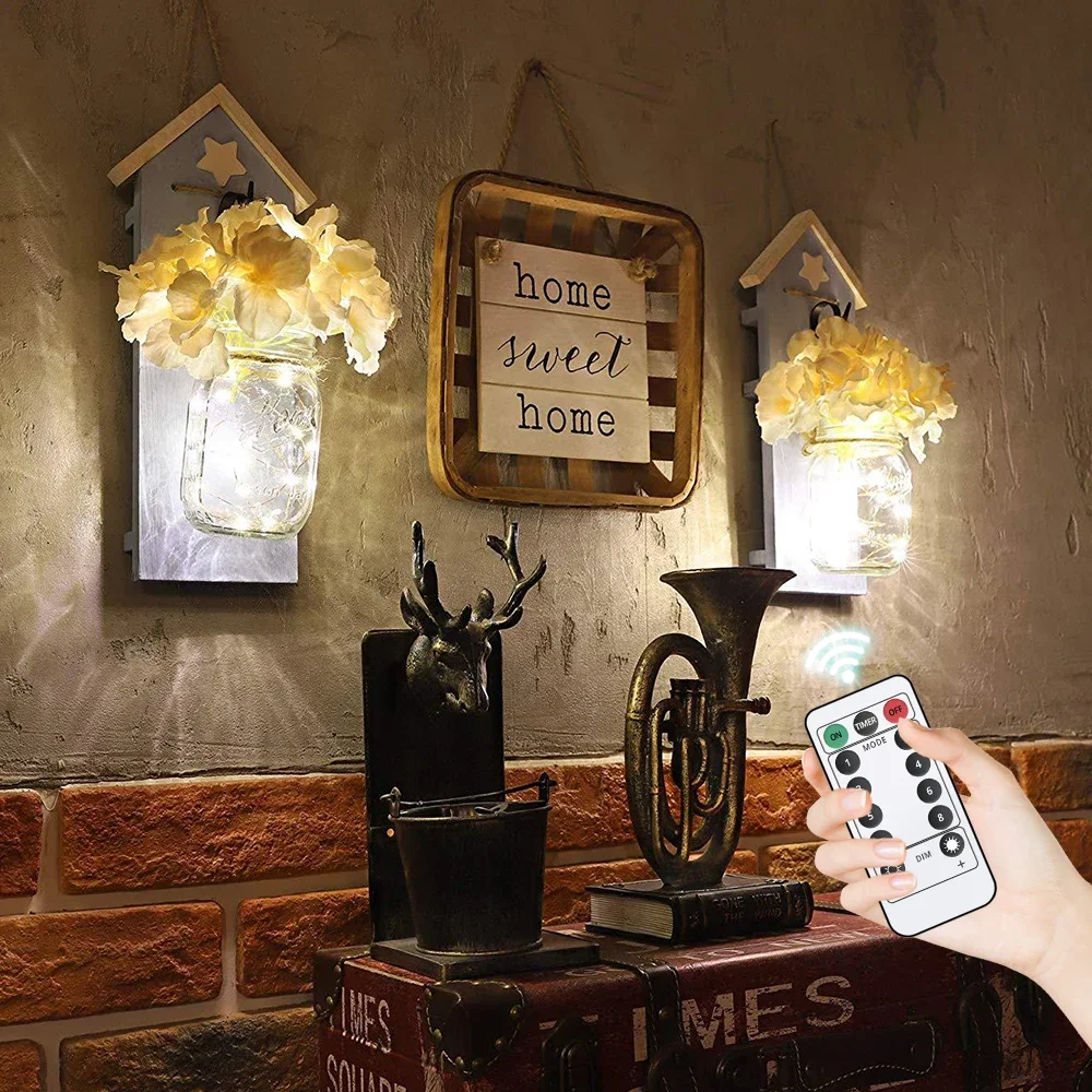 2pcs LED Wall Lights Outdoor Patio Garden Hanging Lamp Retro Ambiance Bottle Control Led Night Light Panel Lamps Atmosphere
2pcs LED Wall Lights Outdoor Patio Garden Hanging Lamp Retro Ambiance Bottle Control Led Night Light Panel Lamps Atmosphere