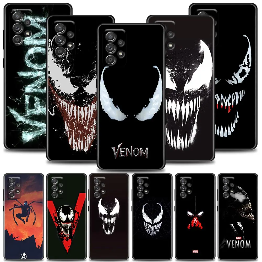 Marvel Venom Avengers Funda Case for Samsung A73 A53 A33 A23 A52 A72 A22 A32 A12 A42 A71 A51 A91 A41 A31 A21S 4G 5G Case Coque 
Marvel Venom Avengers Funda Case for Samsung A73 A53 A33 A23 A52 A72 A22 A32 A12 A42 A71 A51 A91 A41 A31 A21S 4G 5G Case Coque