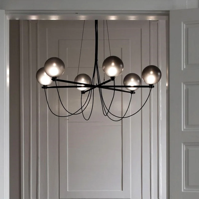 Nordic Modern Creative LED Glass Bubble Chandelier Lighting for Luxury Living Room Dining Room Luminaire Glass Ball Pendant Lamp
Nordic Modern Creative LED Glass Bubble Chandelier Lighting for Luxury Living Room Dining Room Luminaire Glass Ball Pendant Lamp