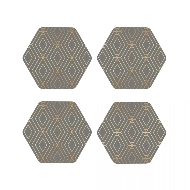 Grey & Gold Diamond Geometric Coasters Heat Resistant Mat Dining Table Mat For Kitchen Mat For Drying Dishes Mat Coffee Mat
Grey & Gold Diamond Geometric Coasters Heat Resistant Mat Dining Table Mat For Kitchen Mat For Drying Dishes Mat Coffee Mat