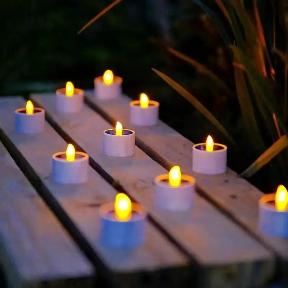 2/4/6Pcs Outdoor Supplies Electronic Waterproof Party Decoration Flameless Lights Solar Power LED Candles Tea Lights
2/4/6Pcs Outdoor Supplies Electronic Waterproof Party Decoration Flameless Lights Solar Power LED Candles Tea Lights