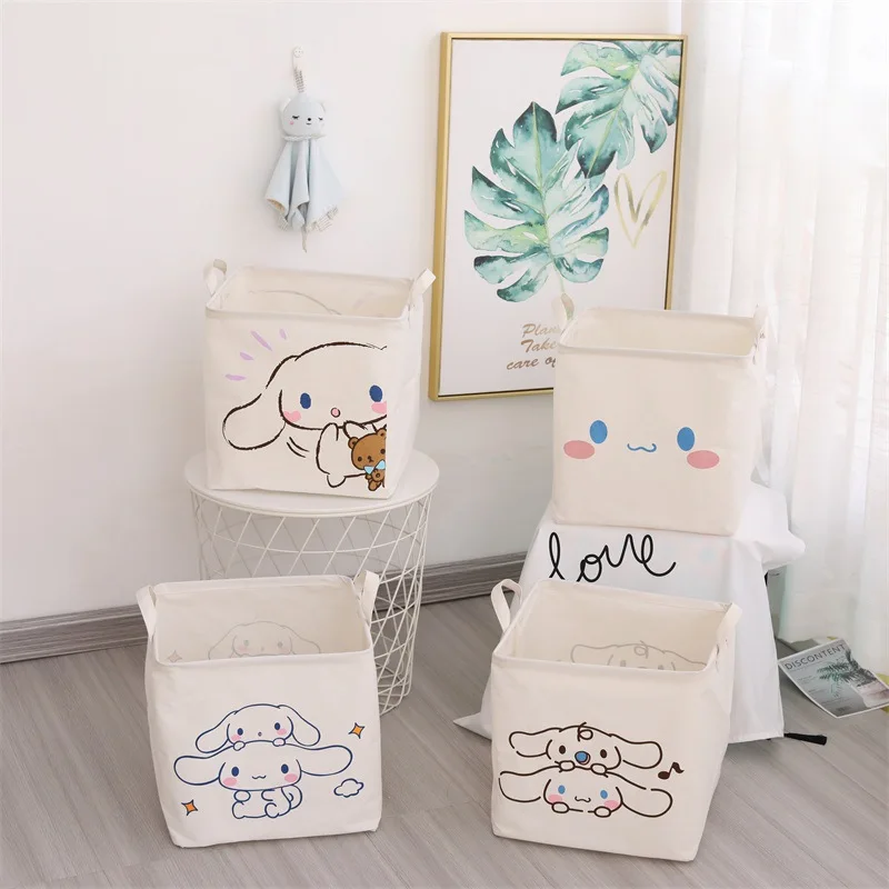 Sanrio Cinnamoroll Storage Basket Waterproof Animation Dirty Clothes Storage Basket Foldable Toy Storage Box Household Goods
Sanrio Cinnamoroll Storage Basket Waterproof Animation Dirty Clothes Storage Basket Foldable Toy Storage Box Household Goods