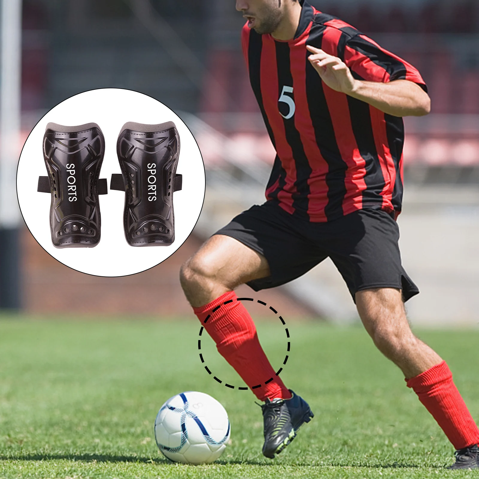 1 Pair Football Shin Guards Compression Calf Sleeve Sports Shin Pads Soccer Leg Support Protective Gear For Adult Teen Children
1 Pair Football Shin Guards Compression Calf Sleeve Sports Shin Pads Soccer Leg Support Protective Gear For Adult Teen Children