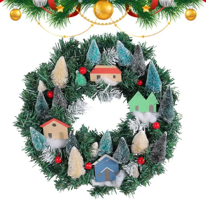 Pre-lit Artificial Christmas Wreath Lighting Artificial Pine Wreath With LED Lights Garland Wreath Home Decor Accents For Front
Pre-lit Artificial Christmas Wreath Lighting Artificial Pine Wreath With LED Lights Garland Wreath Home Decor Accents For Front