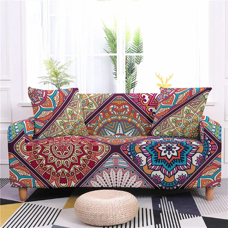 Retro Mandala Print Sofa Covers Anti-fouling All Inclusive Sofa Chaise Cover Lounge Removable Armchair Slipcover Home Decor
Retro Mandala Print Sofa Covers Anti-fouling All Inclusive Sofa Chaise Cover Lounge Removable Armchair Slipcover Home Decor