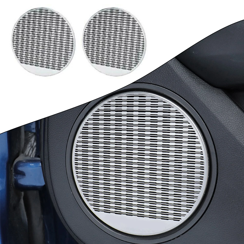 For Ford Mustang 2015-2021 Steel Silver Inner Door Speaker Horn Cover Trim Speaker Horn Cover Trim
For Ford Mustang 2015-2021 Steel Silver Inner Door Speaker Horn Cover Trim Speaker Horn Cover Trim