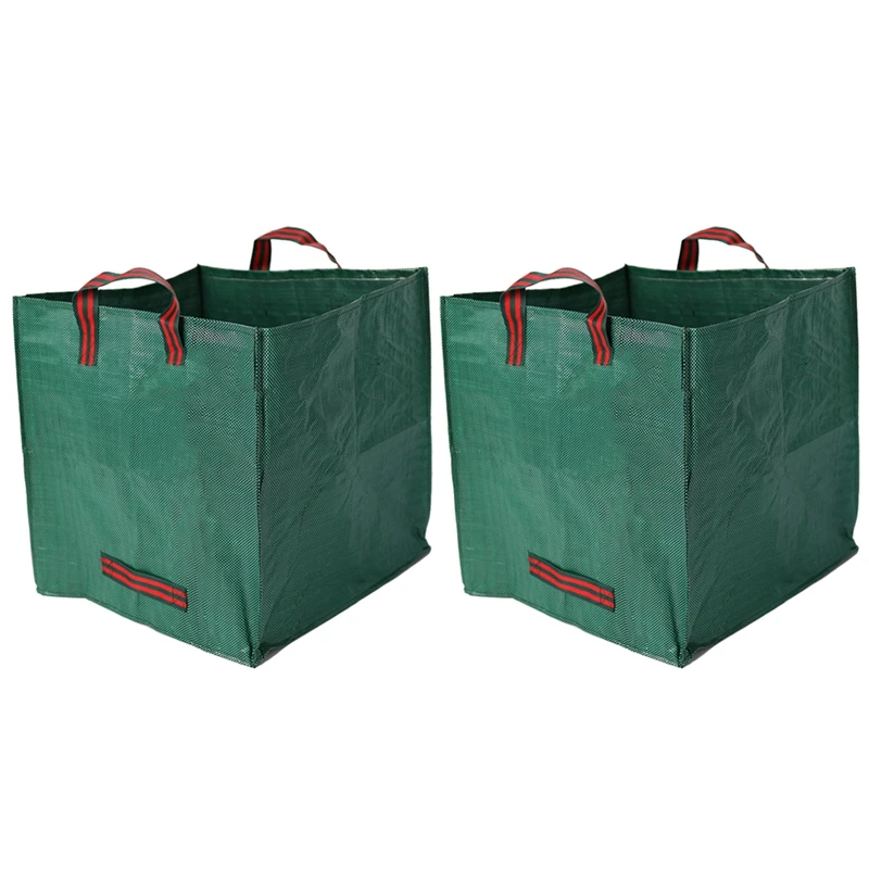 2Pcs Yard Waste Container,32 Gallon Reusable Large Gardening Trash Leaf Bags,For In The Garden Recycling Leaves And Weed
2Pcs Yard Waste Container,32 Gallon Reusable Large Gardening Trash Leaf Bags,For In The Garden Recycling Leaves And Weed