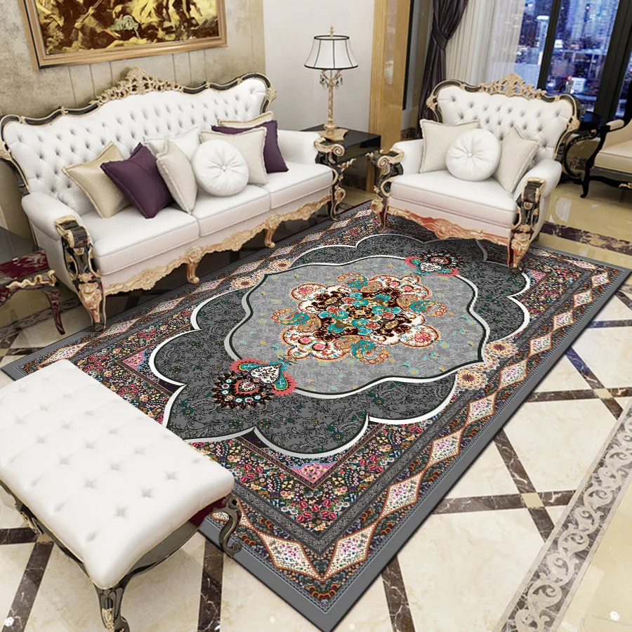 European and American Style Carpet Large Area Living Room Coffee Table Blanket Full Carpet Bedroom Bedside Home Bedroom Decor
European and American Style Carpet Large Area Living Room Coffee Table Blanket Full Carpet Bedroom Bedside Home Bedroom Decor