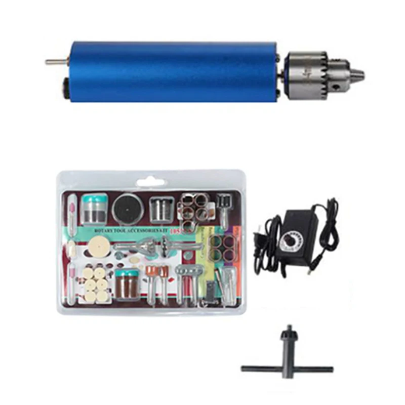 Регулируемая электрическая ручная дрель с вилкой Стандарта США, компактный набор сверлильных патронов 0,3-4 мм для самостоятельного ремонта
Регулируемая электрическая ручная дрель с вилкой Стандарта США, компактный набор сверлильных патронов 0,3-4 мм для самостоятельного ремонта
