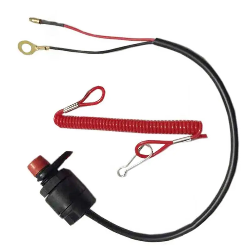 Universal Boat Engine Stop Switch Lanyard Emergency Engine Stop Button Critical Outboard Motor Safety For Outboard Motors
Universal Boat Engine Stop Switch Lanyard Emergency Engine Stop Button Critical Outboard Motor Safety For Outboard Motors