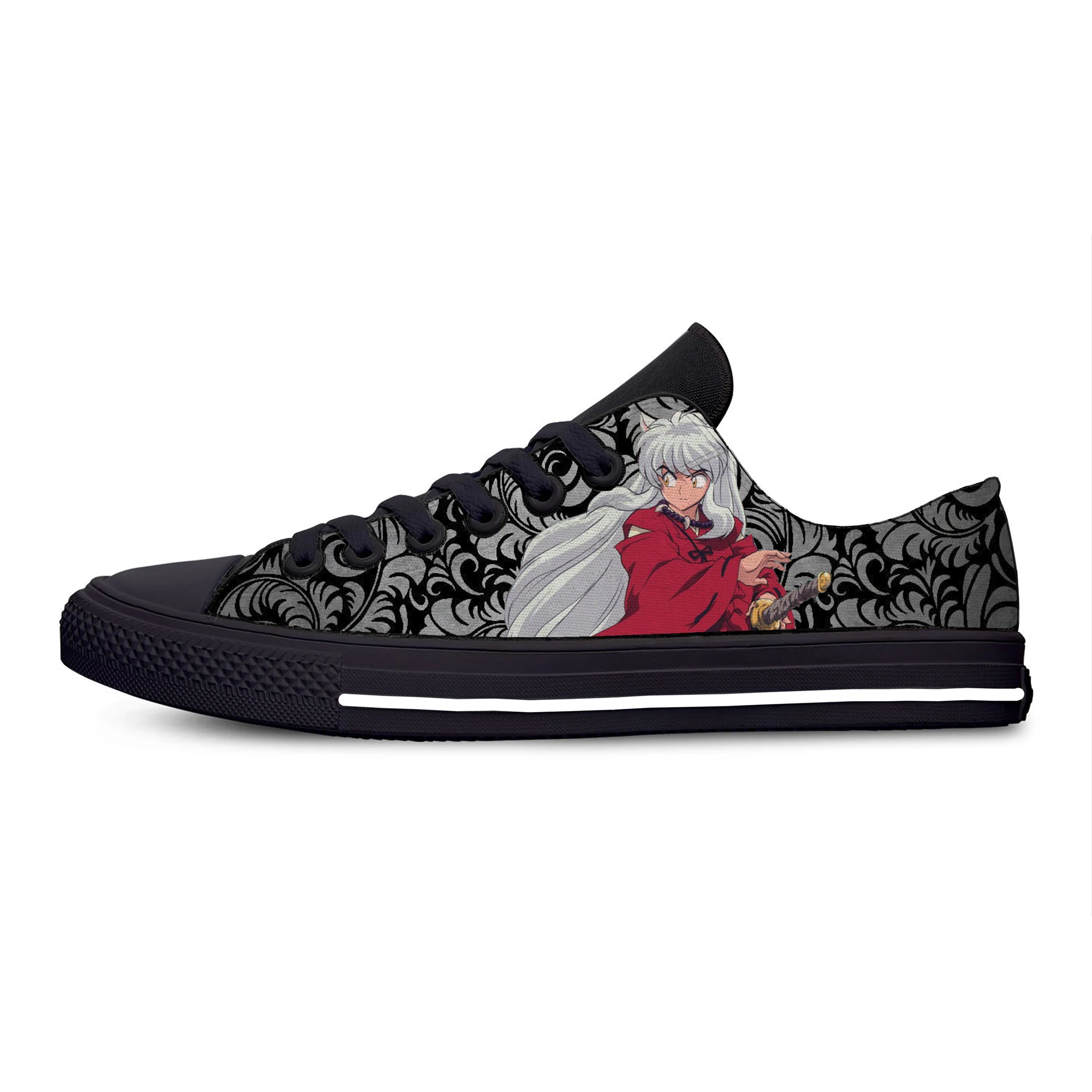Inuyasha New 2021 Spring Summer Men Women Canvas Shoes Flat Sneakers Casual Shoes Low Upper Lace Up Shoes Custom Shoes
Inuyasha New 2021 Spring Summer Men Women Canvas Shoes Flat Sneakers Casual Shoes Low Upper Lace Up Shoes Custom Shoes