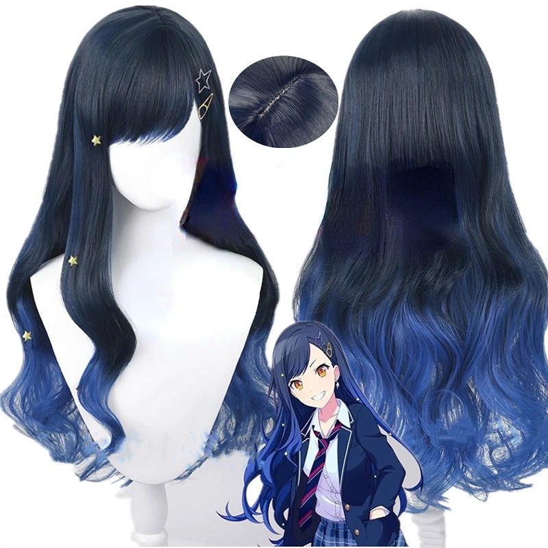 Game Project Sekai Colorful Stage Cosplay Wig Shiraishi An Long Gradient Blue Role Play Wavy Hair Heat Resistant Synthetic Wig
Game Project Sekai Colorful Stage Cosplay Wig Shiraishi An Long Gradient Blue Role Play Wavy Hair Heat Resistant Synthetic Wig