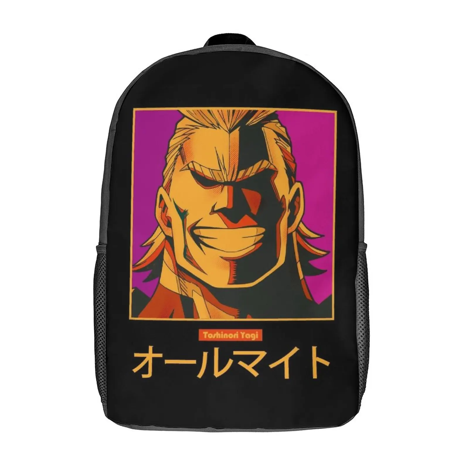 All Might Backpack Women Men Anime Breathable Backpacks Polyester Streetwear High School Bags Cycling Custom Rucksack
All Might Backpack Women Men Anime Breathable Backpacks Polyester Streetwear High School Bags Cycling Custom Rucksack