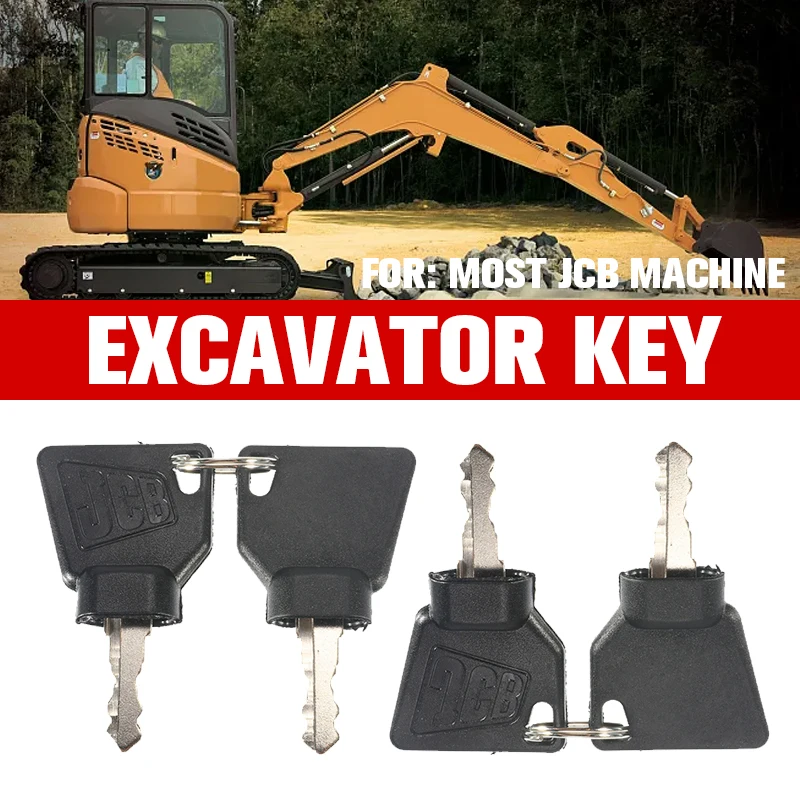 2 Pcs Ignition Start Key Switch Starter key For JCB 3CX Excavator Most JCB Machine Digger Replacement Parts
2 Pcs Ignition Start Key Switch Starter key For JCB 3CX Excavator Most JCB Machine Digger Replacement Parts