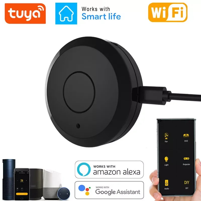 2023 Smart WIFI IR Remote Control Infrared Smart Home Device APP For TV DVD AUD AC Air Conditioner Alexa
2023 Smart WIFI IR Remote Control Infrared Smart Home Device APP For TV DVD AUD AC Air Conditioner Alexa