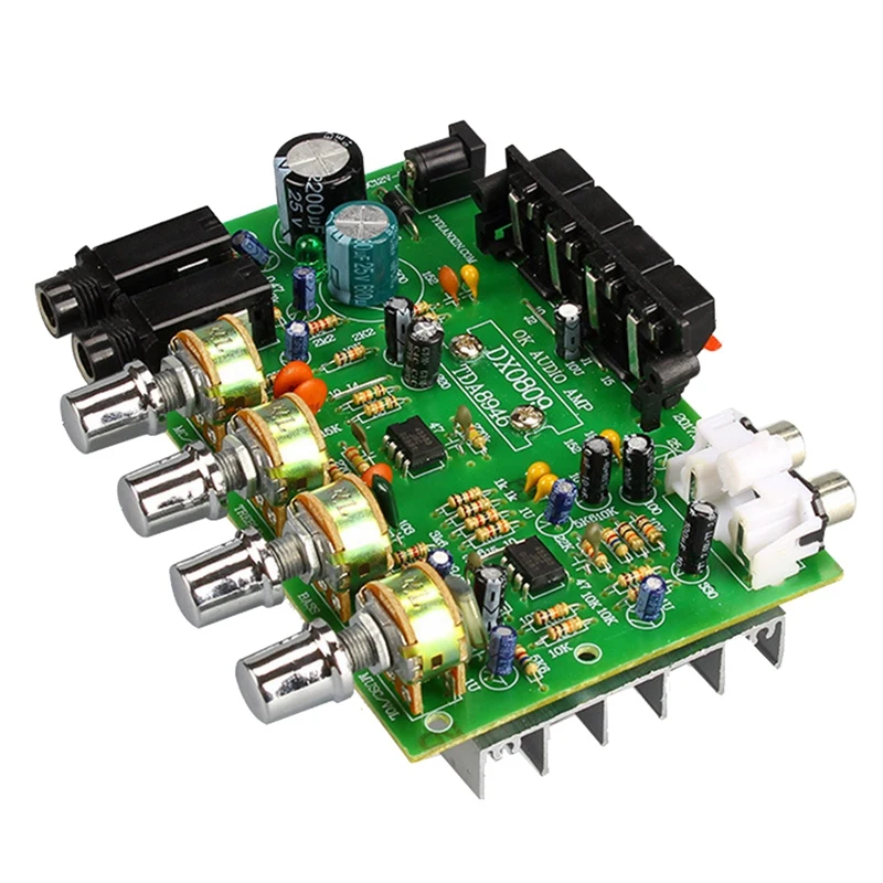 DC 12V 40W+40W Power Amplifier Board Digital Microphone Amplifier With Tone Control Speaker AMP
DC 12V 40W+40W Power Amplifier Board Digital Microphone Amplifier With Tone Control Speaker AMP