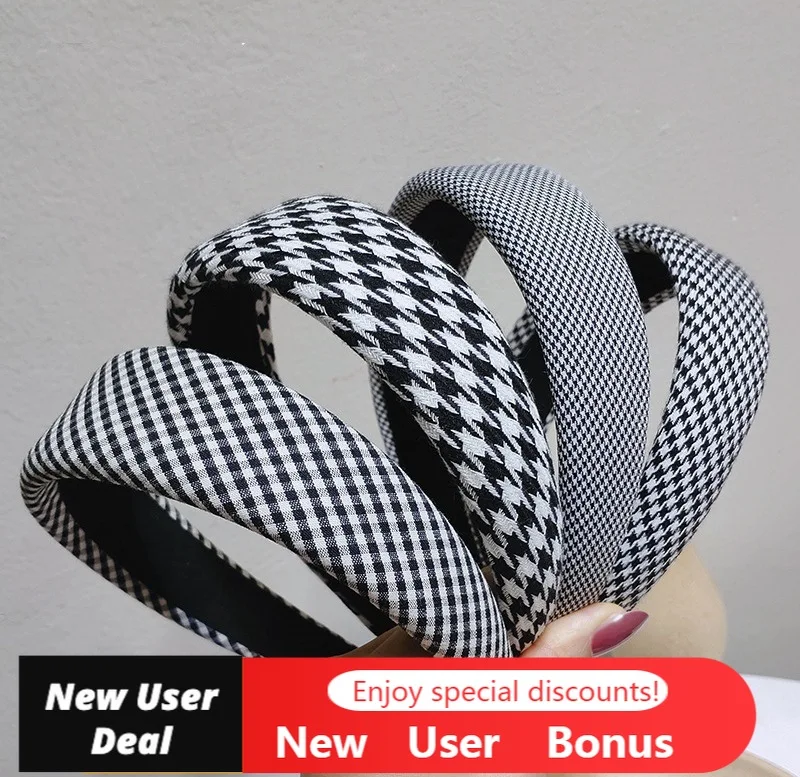 Cotton Plaid Fashion Hair Accessories Women Scrunchies Girls Hairband Hair Hoop Headband Bezel Headwear Simple Barrettes New
Cotton Plaid Fashion Hair Accessories Women Scrunchies Girls Hairband Hair Hoop Headband Bezel Headwear Simple Barrettes New