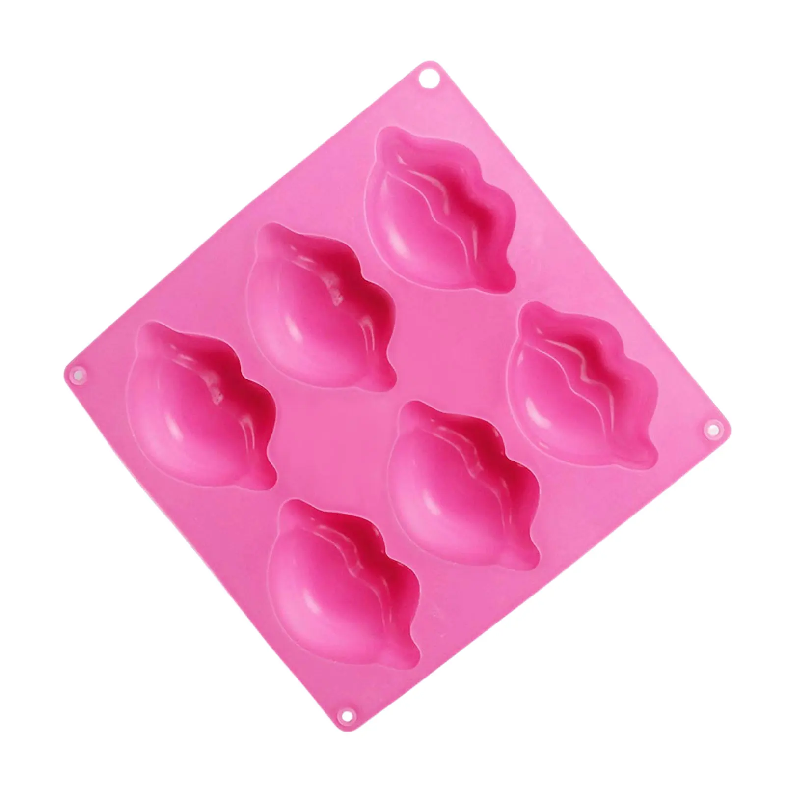 Chocolate Silicone Molds 1Pcs 6-Cavity 3D Lip Shape Mould Non-Stick Handmade Baking Tools Perfect For Soap Pudding Cake Jelly
Chocolate Silicone Molds 1Pcs 6-Cavity 3D Lip Shape Mould Non-Stick Handmade Baking Tools Perfect For Soap Pudding Cake Jelly